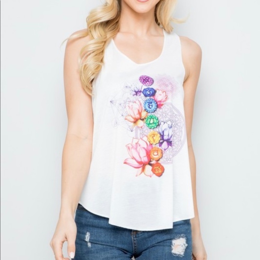 Chakra tank top brand new - Picture 2 of 2